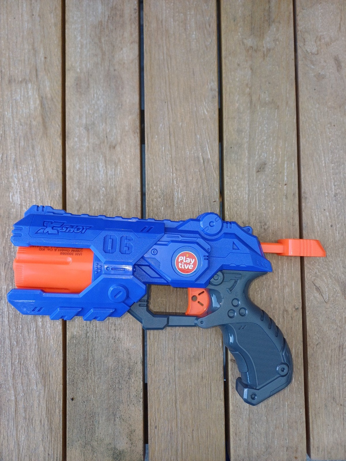 Playtive X-Shot Blaster Speelgoedpistool, Kinderen en Baby's, Ophalen of Verzenden, Gebruikt, Jongen of Meisje