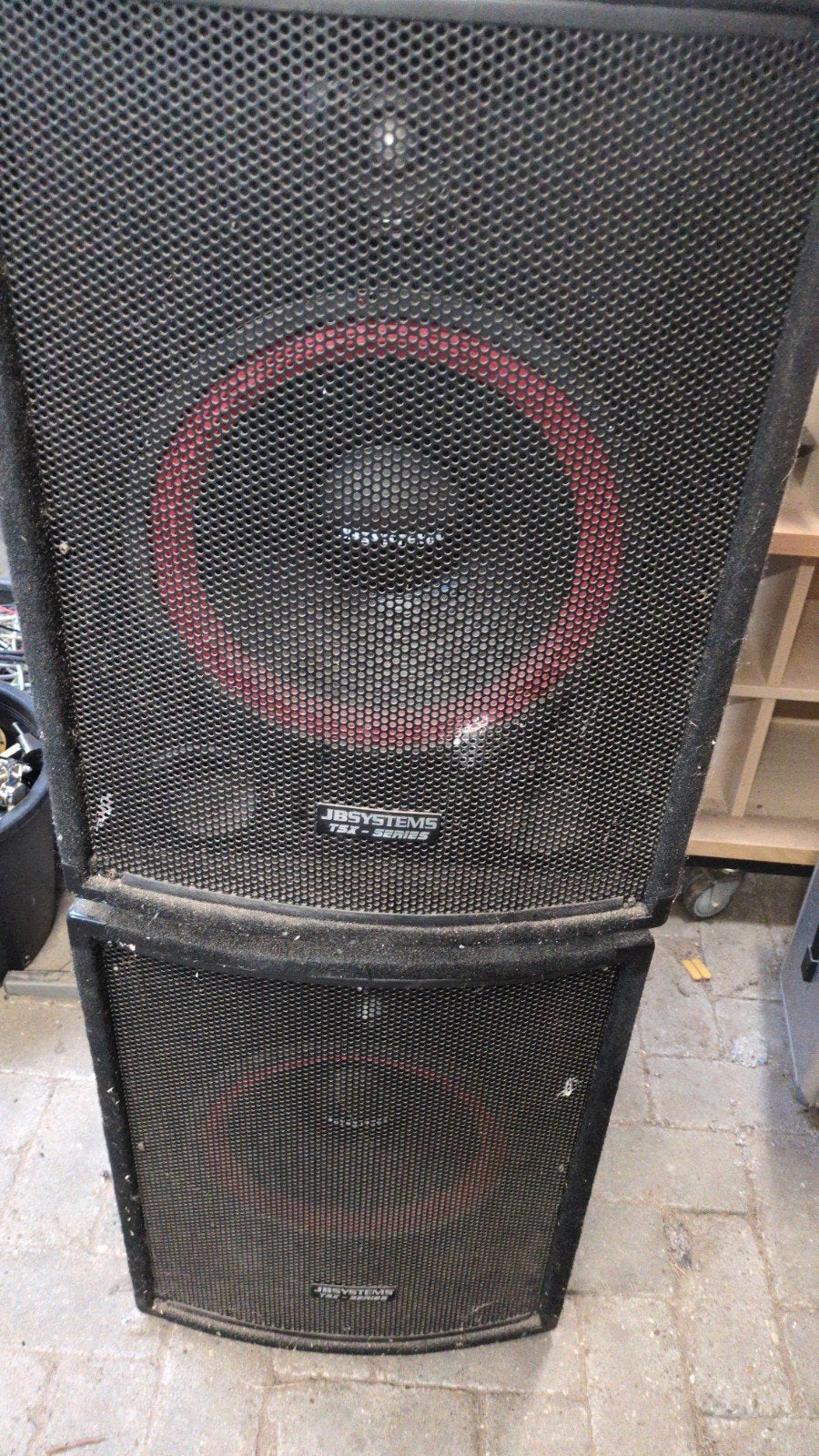 JBSYSTEMS TSX-SERIES Speakerset (2 stuks), Audio, Tv en Foto, Luidsprekers, Ophalen, Gebruikt, Speakerset, Overige merken