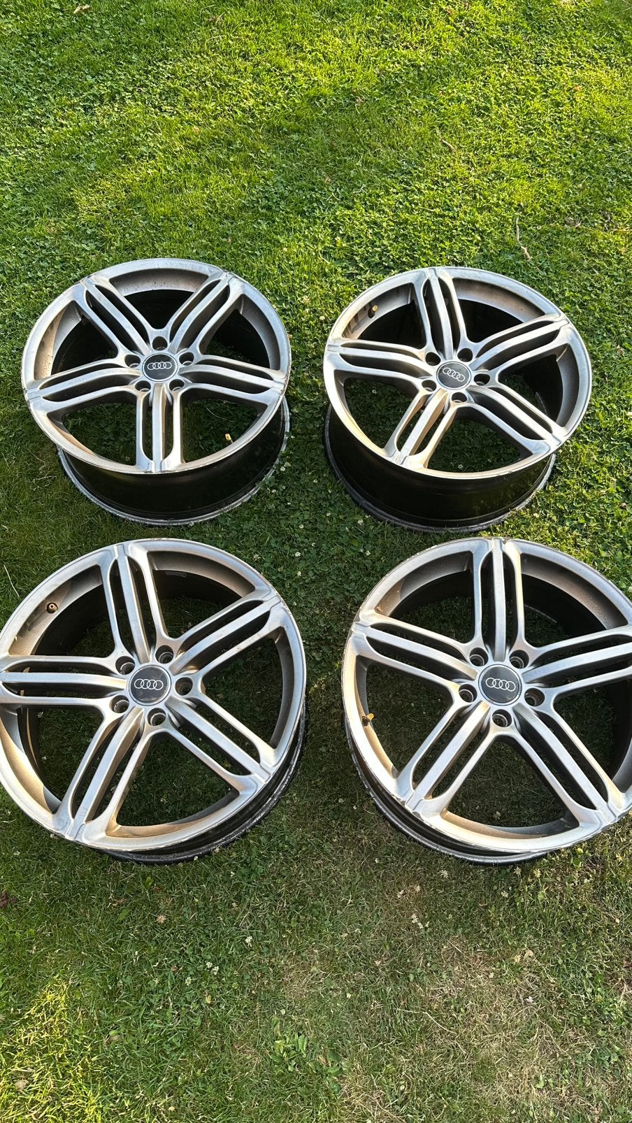 Velgenset audi TTS 19inch LM steekmaat 5x112, Ophalen, Gebruikt