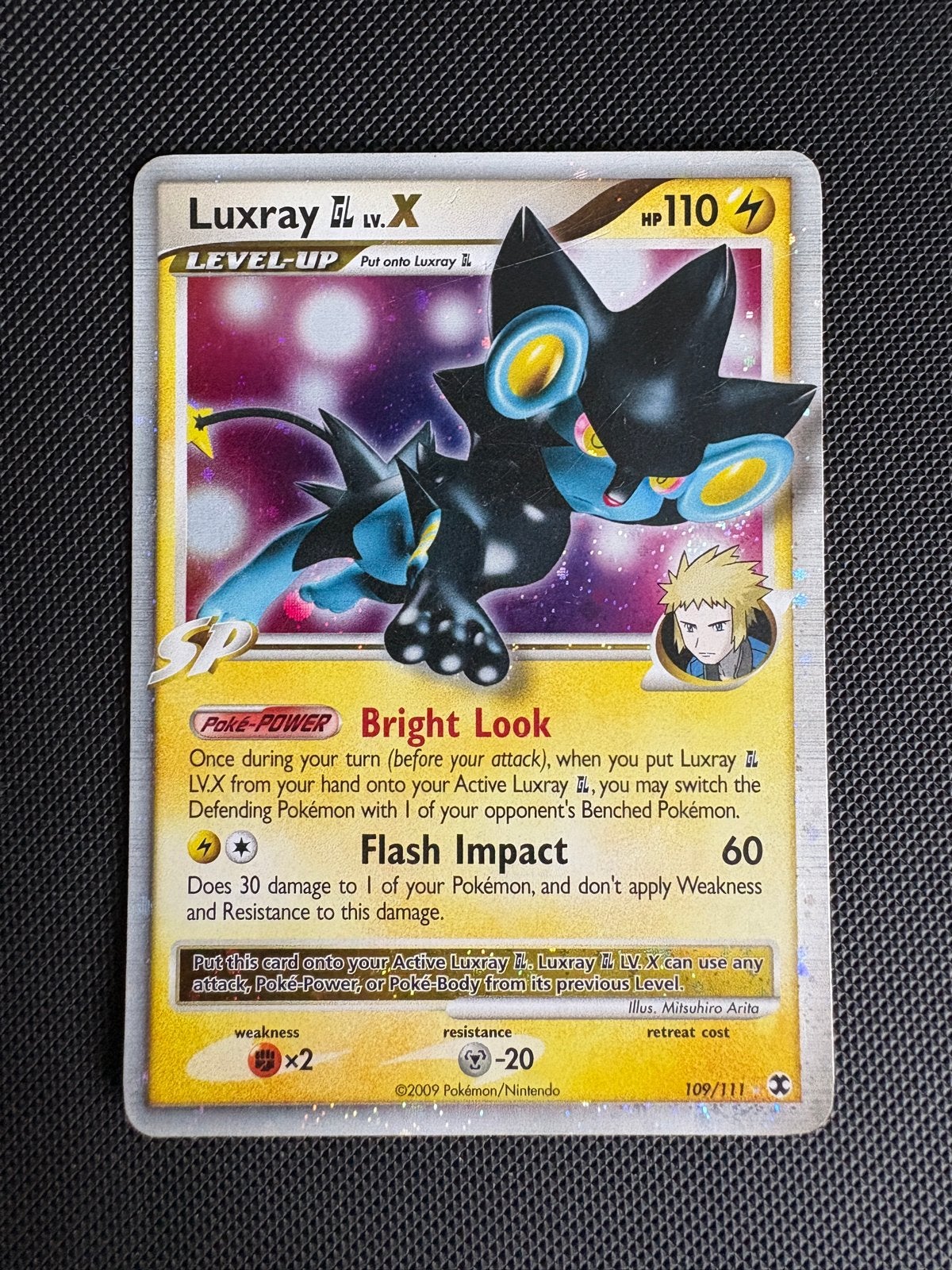 Luxray GL LV.X 109/111, Ophalen, Gebruikt, Losse kaart