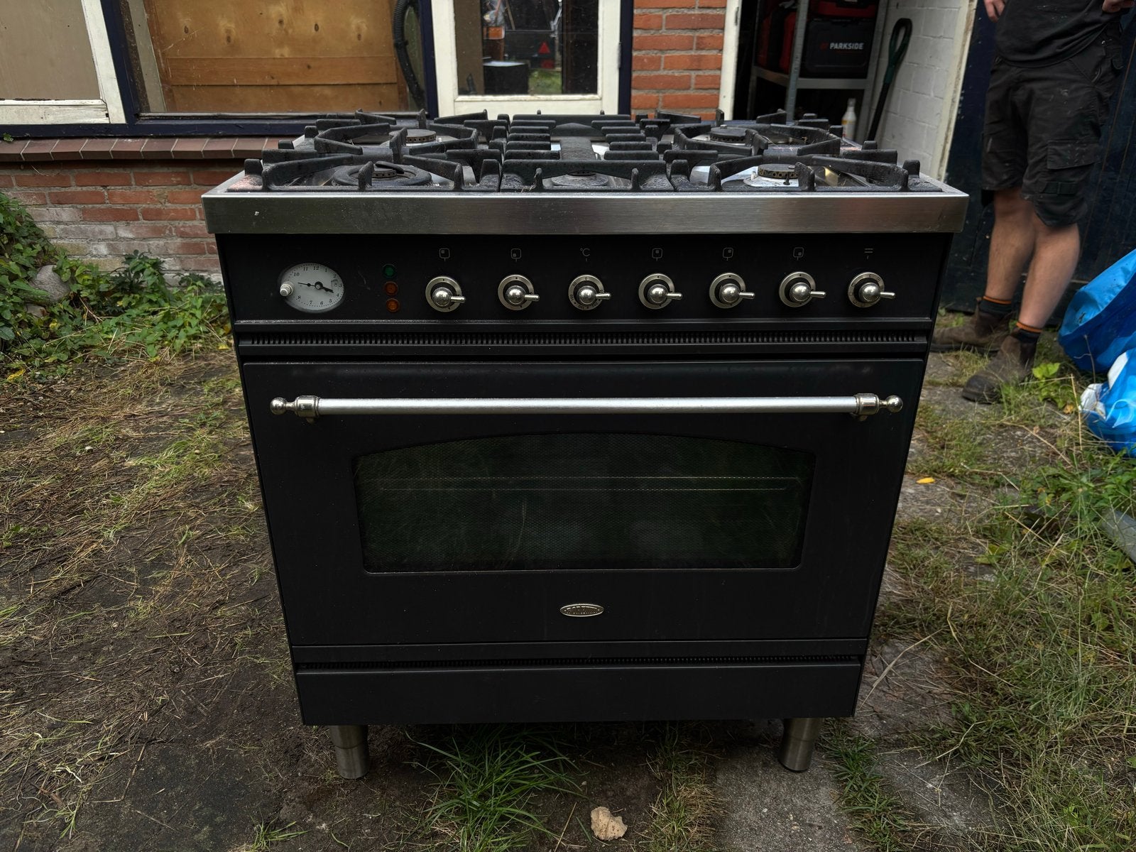Boretti fornuis met oven, Gebruikt, Ophalen of Verzenden, Gas, Vrijstaand
