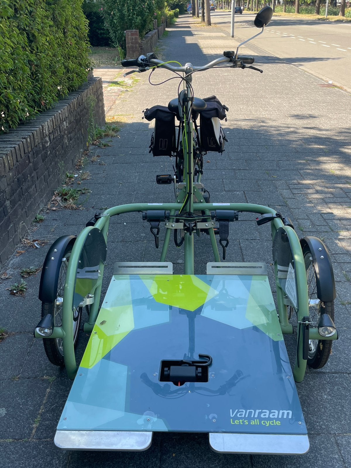 Van Raam VeloPlus elektrische rolstoelfiets-elektrische lier, Ophalen, Zo goed als nieuw