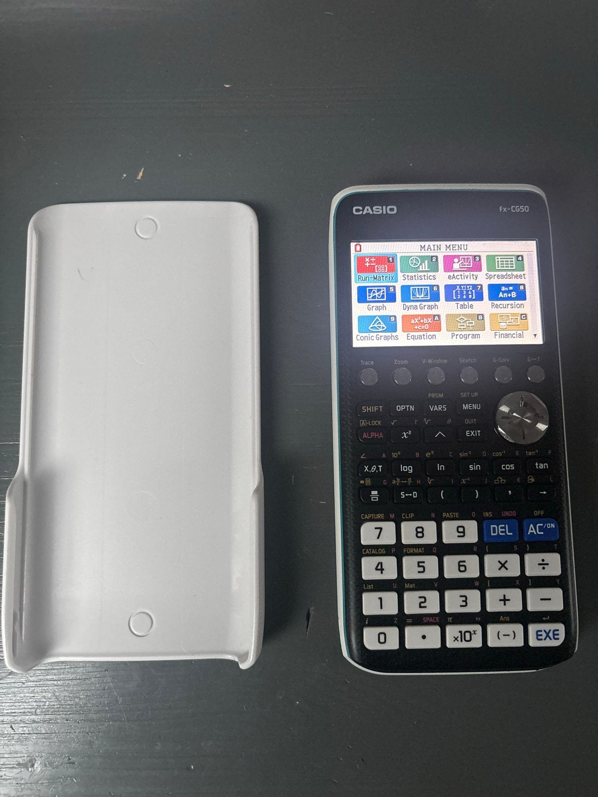 Casio fx-CG50, Verzenden, Grafische rekenmachine, Zo goed als nieuw