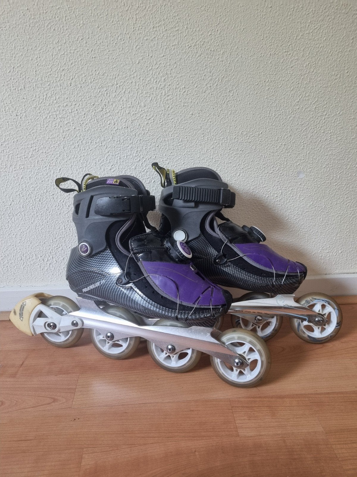 Powerslide Vi speed skates maat 37, Sport en Fitness, Skeelers, Zo goed als nieuw, Inline skates 4 wielen, Dames, Ophalen