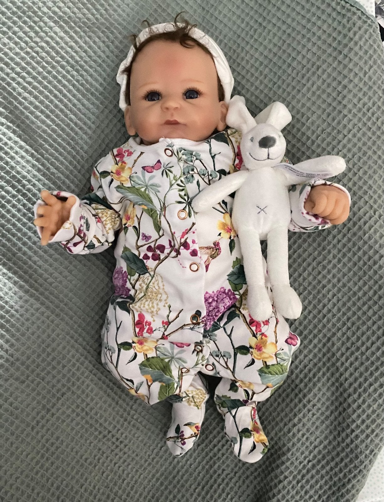 Prachtige Reborn baby meisje 🦋, Verzenden, Zo goed als nieuw, Babypop, Levensecht of Reborn