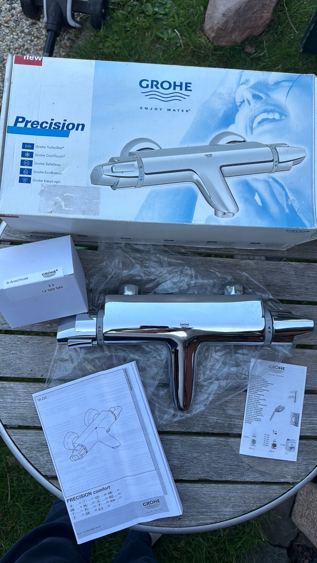 Nieuwe GROHE precision comfortmengkranen, Ophalen of Verzenden, Zo goed als nieuw, Kraan