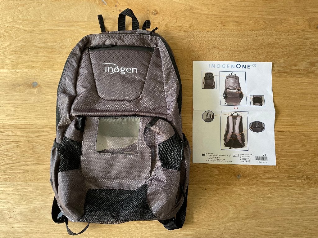 Nieuwe inogen one g5 rugtas Oxygen, Diversen, Ophalen of Verzenden, Nieuw