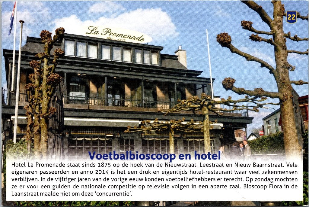 Oude ansichtkaart Baarn - Hotel La Promenade, Ophalen of Verzenden, 1980 tot heden, Ongelopen, Utrecht
