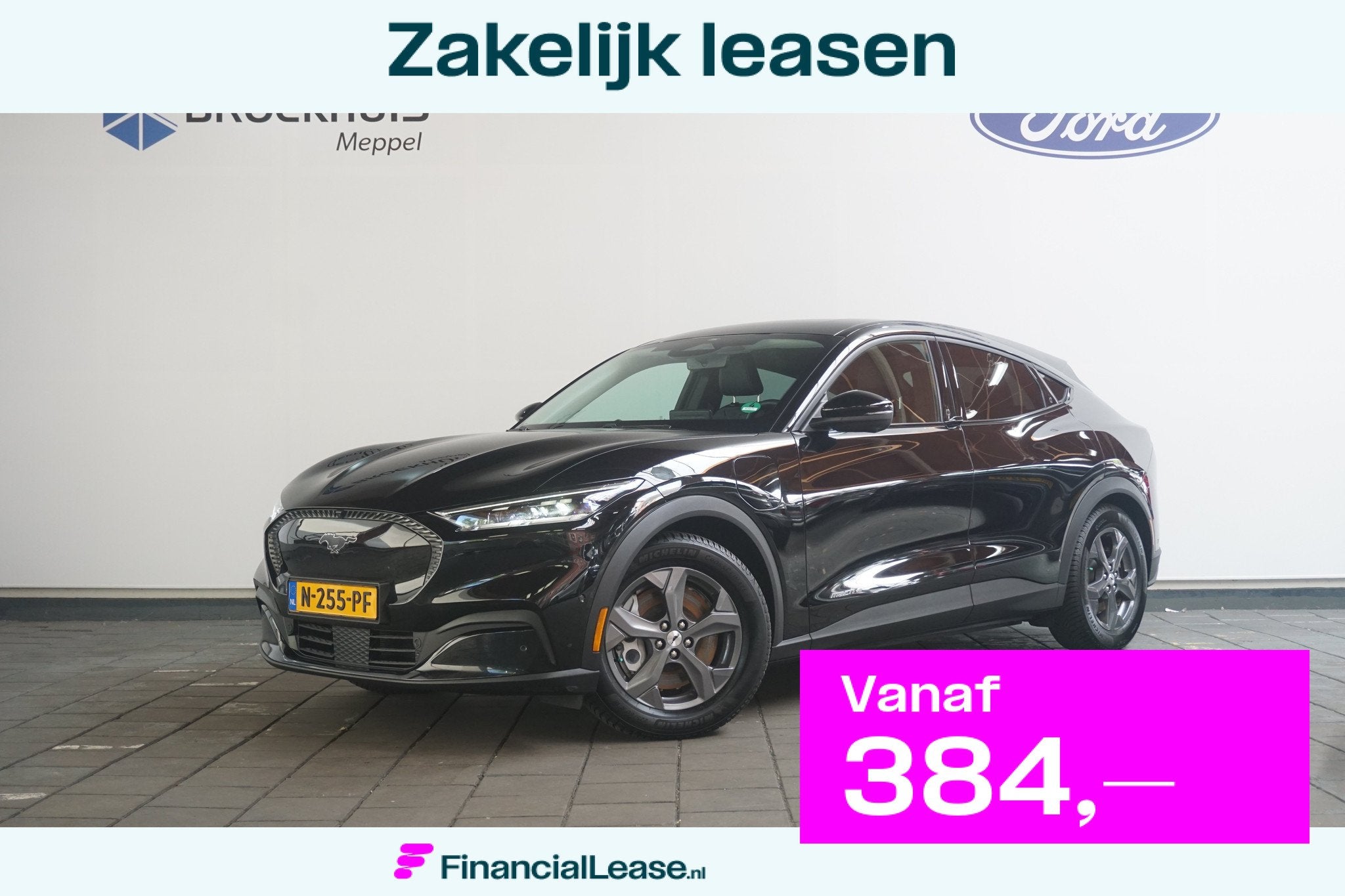 Ford Mustang Mach-E RWD 75 kWh, Automaat, Achterwielaandrijving, Gebruikt, 750 kg
