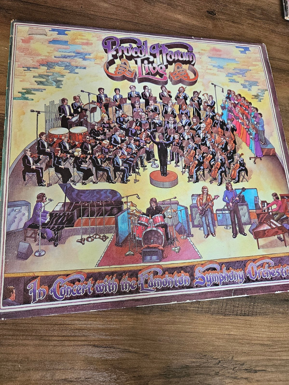 Procol Harum - Live met Edmonton Symphony Orchestra LP, Ophalen of Verzenden, Gebruikt, 12 inch, LP