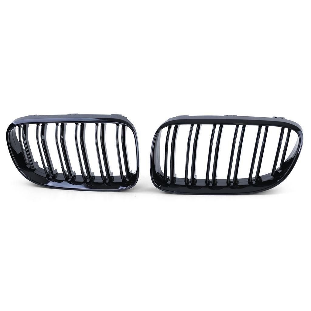 Grill Glans Zwart Dubbele M Spijl Voor Bmw 3 serie E92 E93 L, Verzenden, Automotive Parts, A.parts@hotmail.nl, Trasmolenlaan 12 3447 GZ Woerden