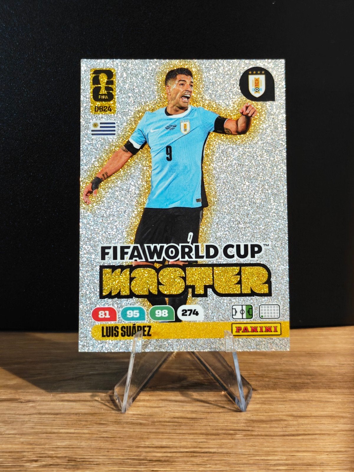 Luis Suarez - Panini Adrenalyn XL, Ophalen of Verzenden, Nieuw, Losse kaart, Foil