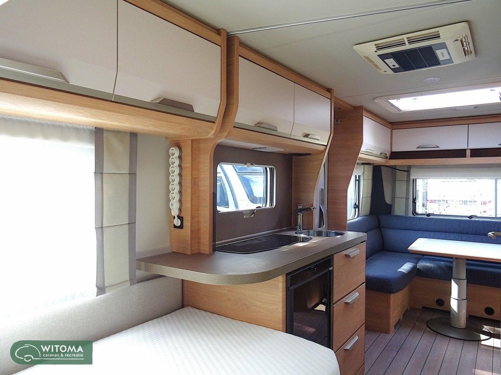 Knaus Sudwind 500 EU super compleet, Caravans en Kamperen, Rondzit, Schokbreker, Bedrijf, 5 tot 6 meter