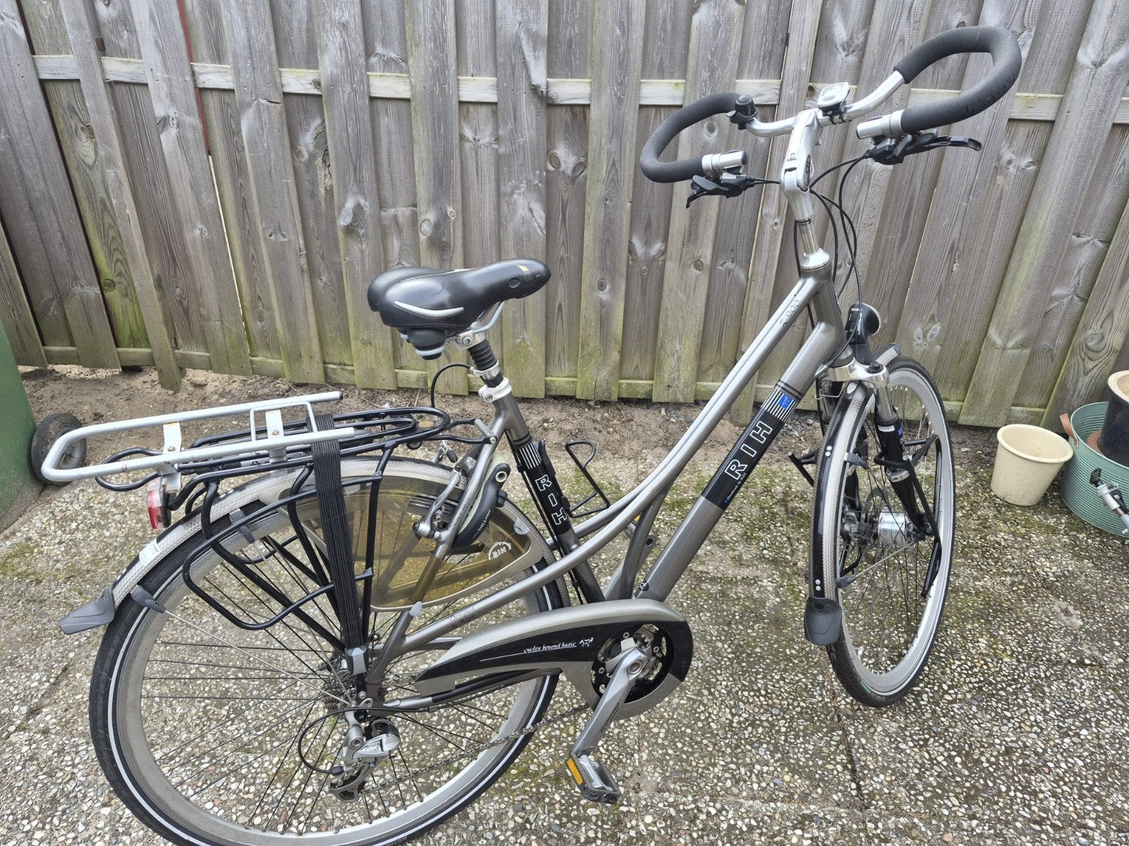 RIH toer fiets 54 cm met AGU tassen, Fietsen en Brommers, Fietsen | Dames | Damesfietsen, Velgrem, Ophalen, Overige merken, 53 tot 56 cm