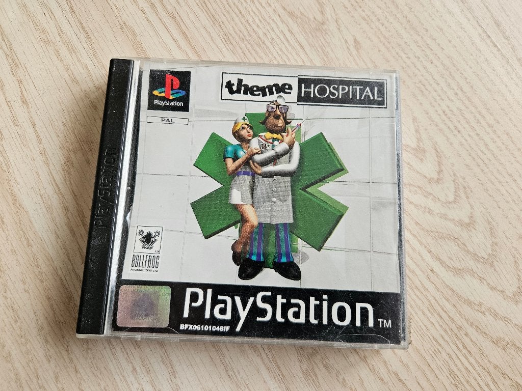 Theme Hospital - PS1 (Black Label - Zonder Boekje), Spelcomputers en Games, 1 speler, Ophalen of Verzenden, Gebruikt, Vanaf 3 jaar