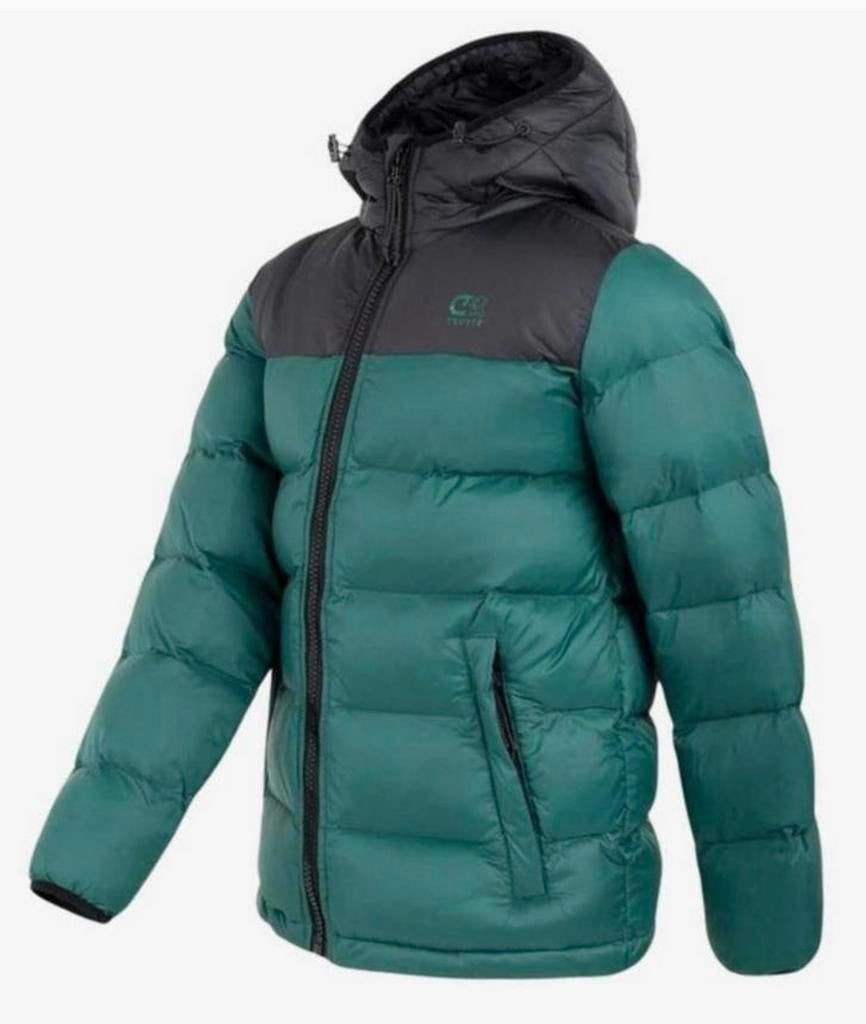 CRUYFF PUFFERJAS, HEREN, NIEUW, GROEN, MAAT XXL, Kleding | Heren, Ophalen of Verzenden, Zo goed als nieuw, Overige maten, Groen