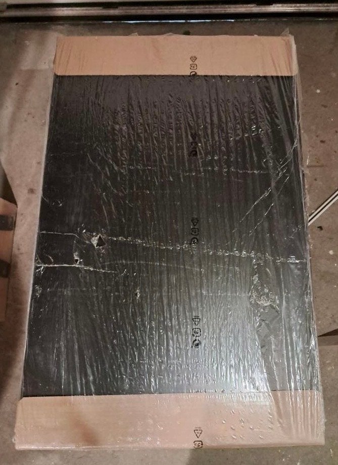 IKEA BROR Werkblad Zwart 84x54 cm Nieuw in Verpakking, Ophalen of Verzenden, Nieuw, 70 tot 120 cm