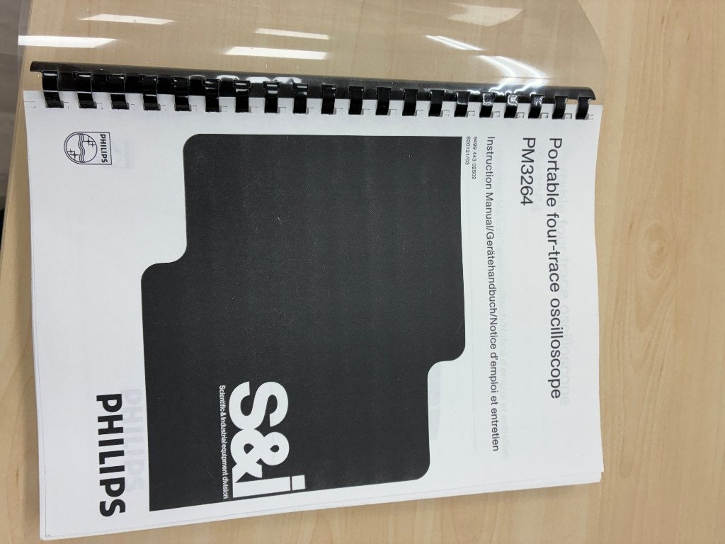 Oscilloscoop PM3264, Ophalen, Gebruikt, Elektriciteit