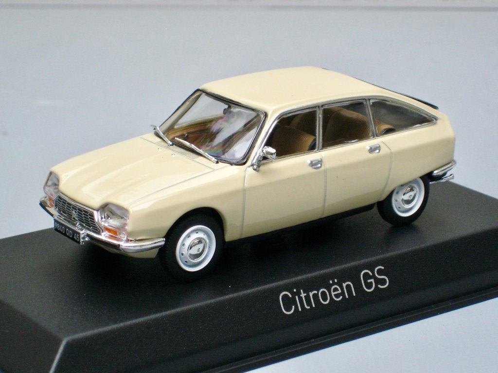 Citroen GS 1971 beige Enable Norev 1:43, Hobby en Vrije tijd, Ophalen of Verzenden, Nieuw, Auto, Norev