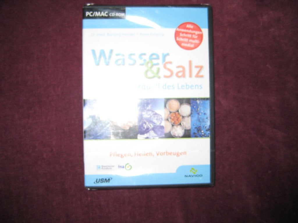 Wasser + Salz f. Pc Mac, CD ROM, Ophalen of Verzenden, Zo goed als nieuw