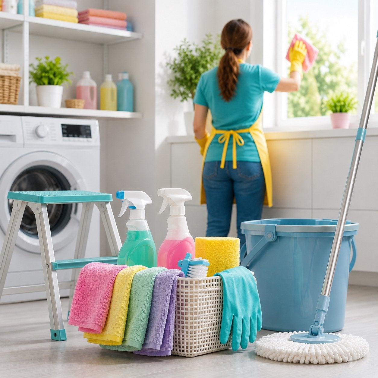 Ervaren en betrouwbare schoonmaakster – Delft & De Lier, Diensten en Vakmensen, Wassen