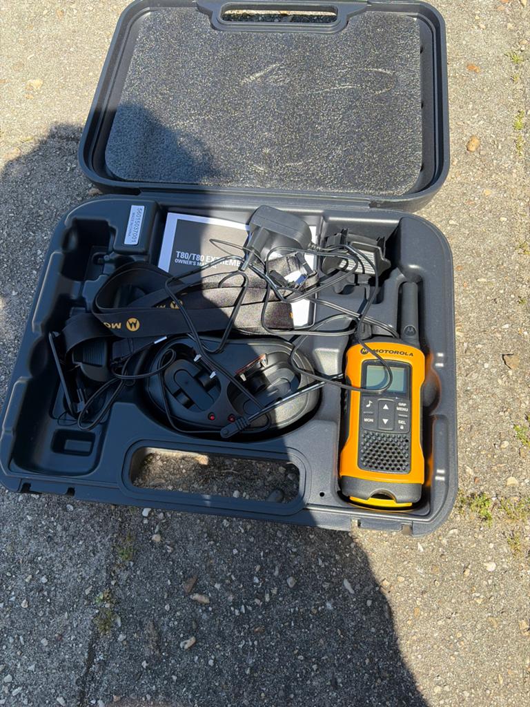 Motorola T80 Extreme Walkie-talkie (één over), Telecommunicatie, Portofoons en Walkie-talkies, Gebruikt, 5 tot 15 km, Ophalen of Verzenden