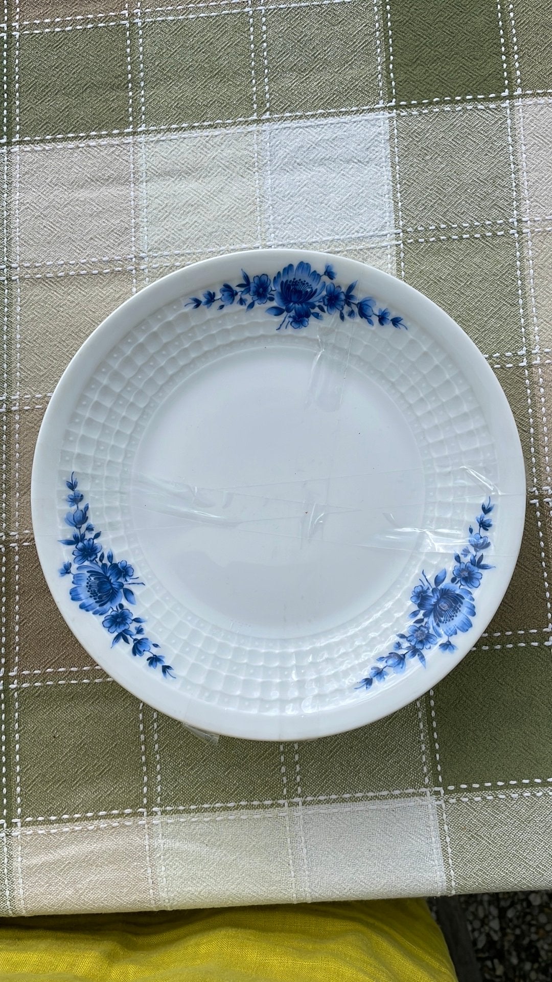Ontbijtborden Bavaria porselein, Ophalen of Verzenden, Gebruikt, Porselein, Kop en/of schotel