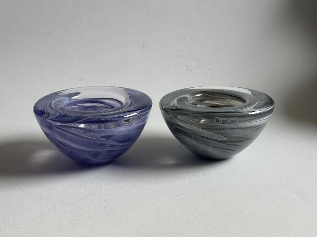 2x Atol, Kosta Boda, Ophalen of Verzenden