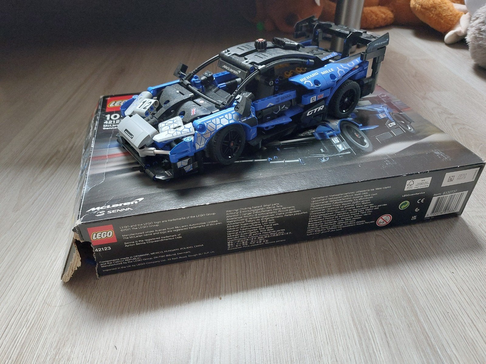 LEGO Technic McLaren Senna GTR 42123, Ophalen, Zo goed als nieuw