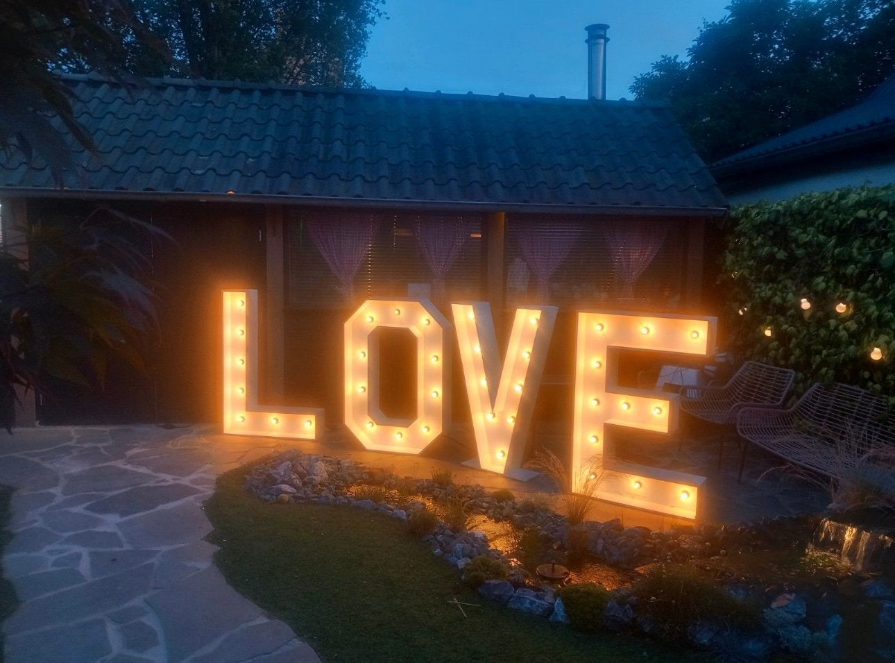 Xxl lichtletters LOVE, Ophalen, Nieuw, Geboorte of Huwelijk