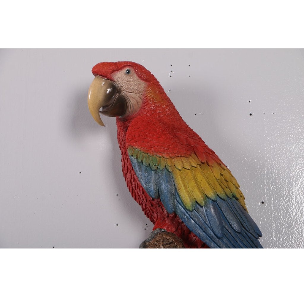 Parrot Scarlet Macaw 100 cm – Papegaai beeld, Ophalen, Nieuw, Overige typen