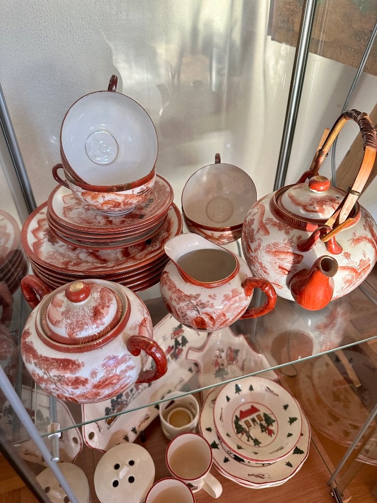 Chinees Thee Servies, Huis en Inrichting, Keuken | Servies, Ophalen, Gebruikt, Overige merken, Overige stijlen