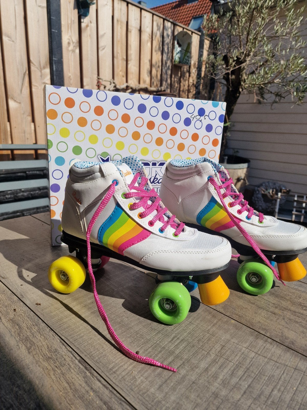 Rookie Rollerskates Forever Rainbow V2 - Maat 40.5, Ophalen of Verzenden, Nieuw, Dames