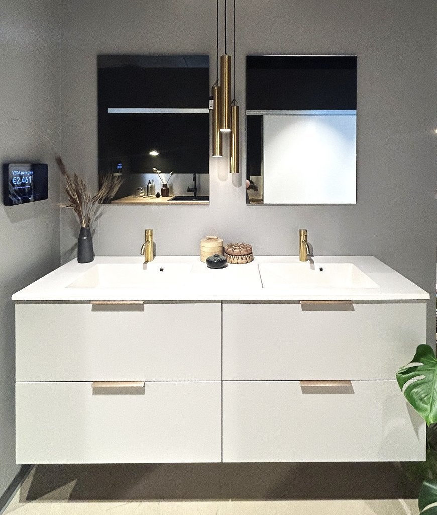 VEDA Grey Showroom Badmeubel, Huis en Inrichting, Badkamer | Complete badkamers, Ophalen, Nieuw