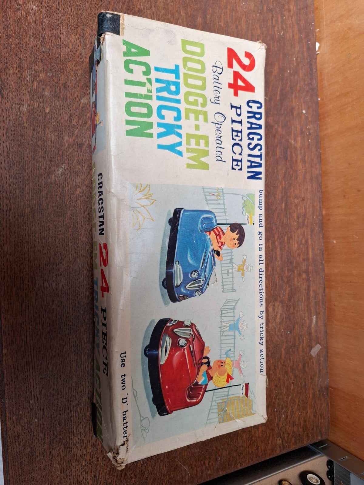 Vintage Cragstan Tricky Action Dodge-Em Racebaan, Ophalen of Verzenden