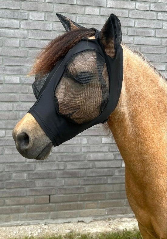 3x MHS Super bug XS vliegenmasker minipaard shetlander, Ophalen of Verzenden, Zo goed als nieuw, Dressuur