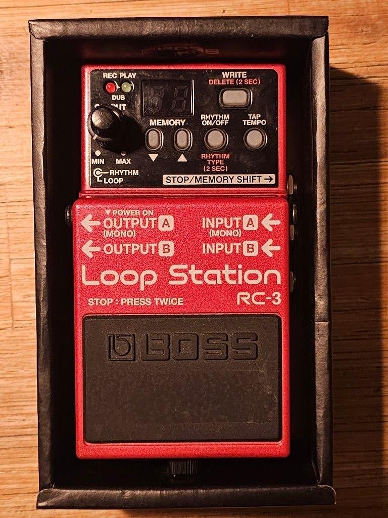 BOSS Loop Station RC-3, Ophalen of Verzenden, Gebruikt, Overige typen
