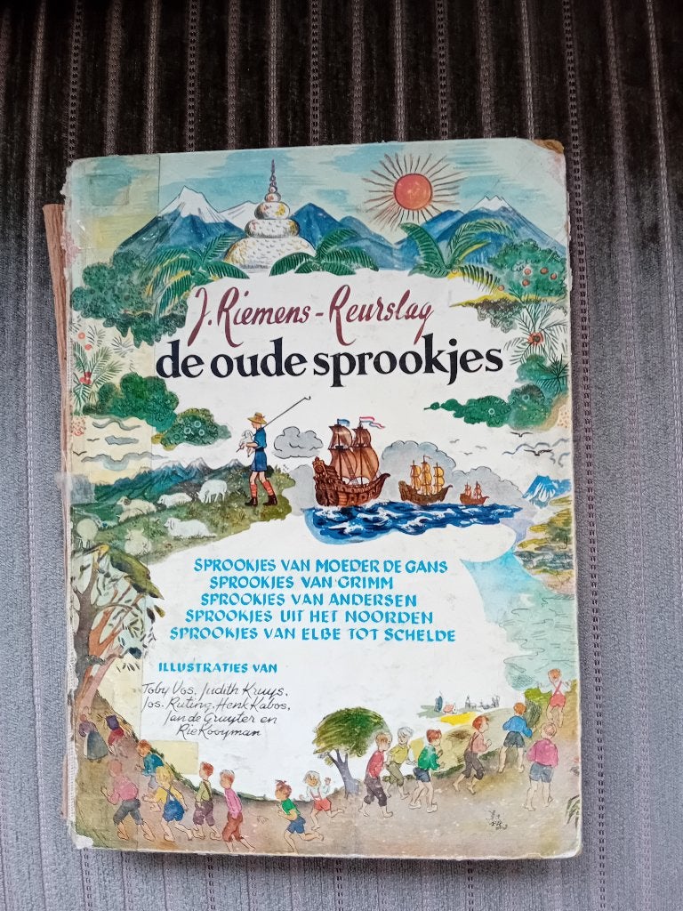 Oud boek - De oude sprookjes - J.Riemens-Reurslag, Ophalen of Verzenden, Gelezen, J.Riemens-Reurslag, Fictie algemeen