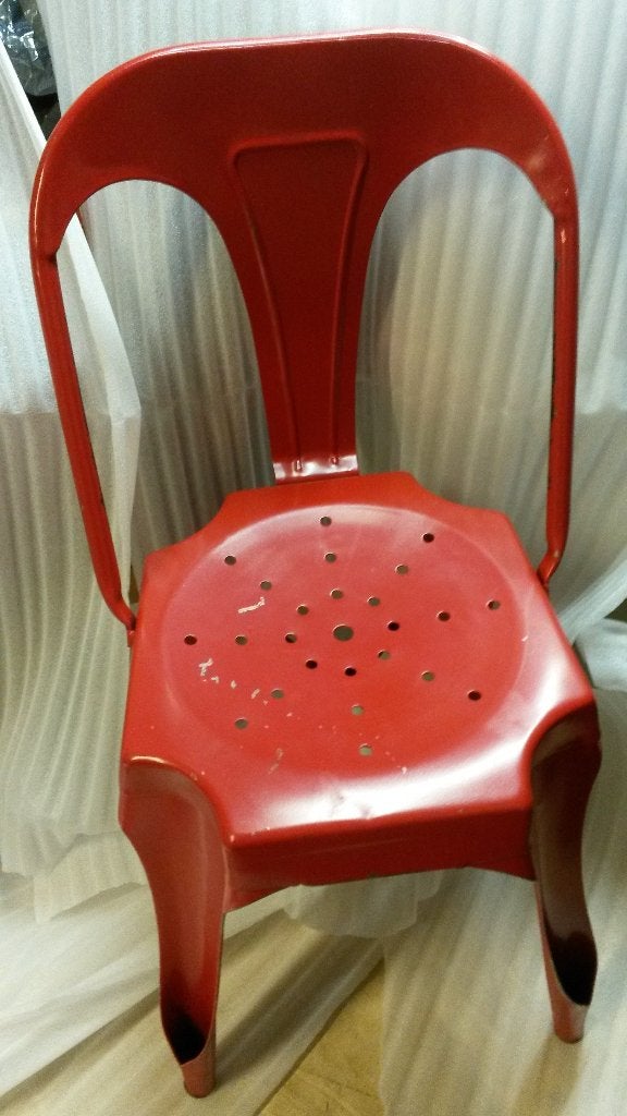 rood metaal tholix kinderstoeltje, Ophalen, Gebruikt, Stoel(en)