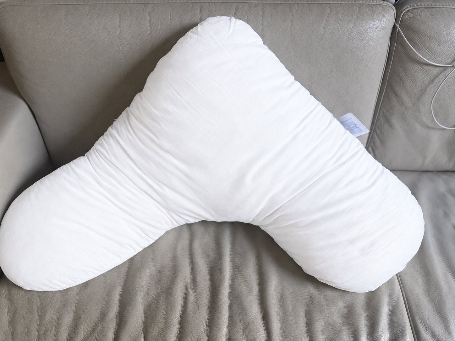 Best-Sit Rugkussen - Comfortabel en Ondersteunend, Overige merken, Gebruikt, Rugkussen, Wit