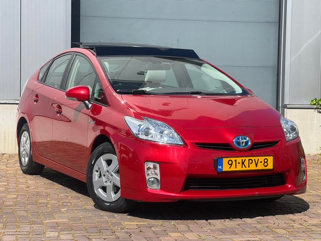 Toyota Prius 1.8 Aspiration Full Hybride 2e Eigenaar, Camera, Auto's, Toyota, 1345 kg, Stof, Euro 6, 4 cilinders