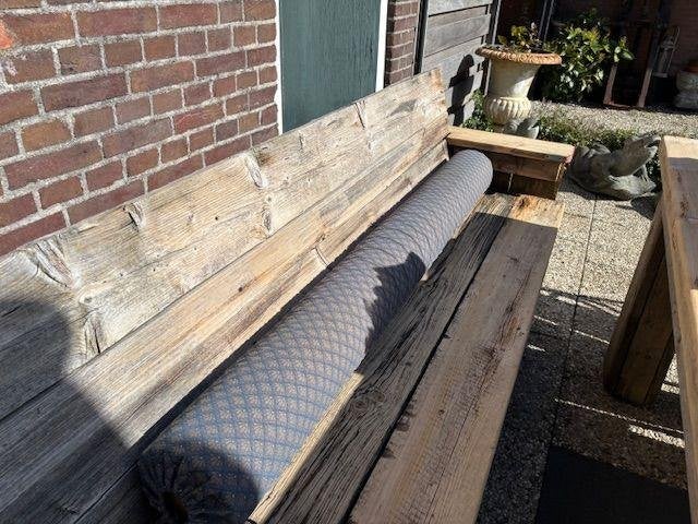 nek rol nekrol bank rug rugrol 190cm. zitten nek nekrol, Ophalen, Zo goed als nieuw, Tweepersoons, Overige materialen