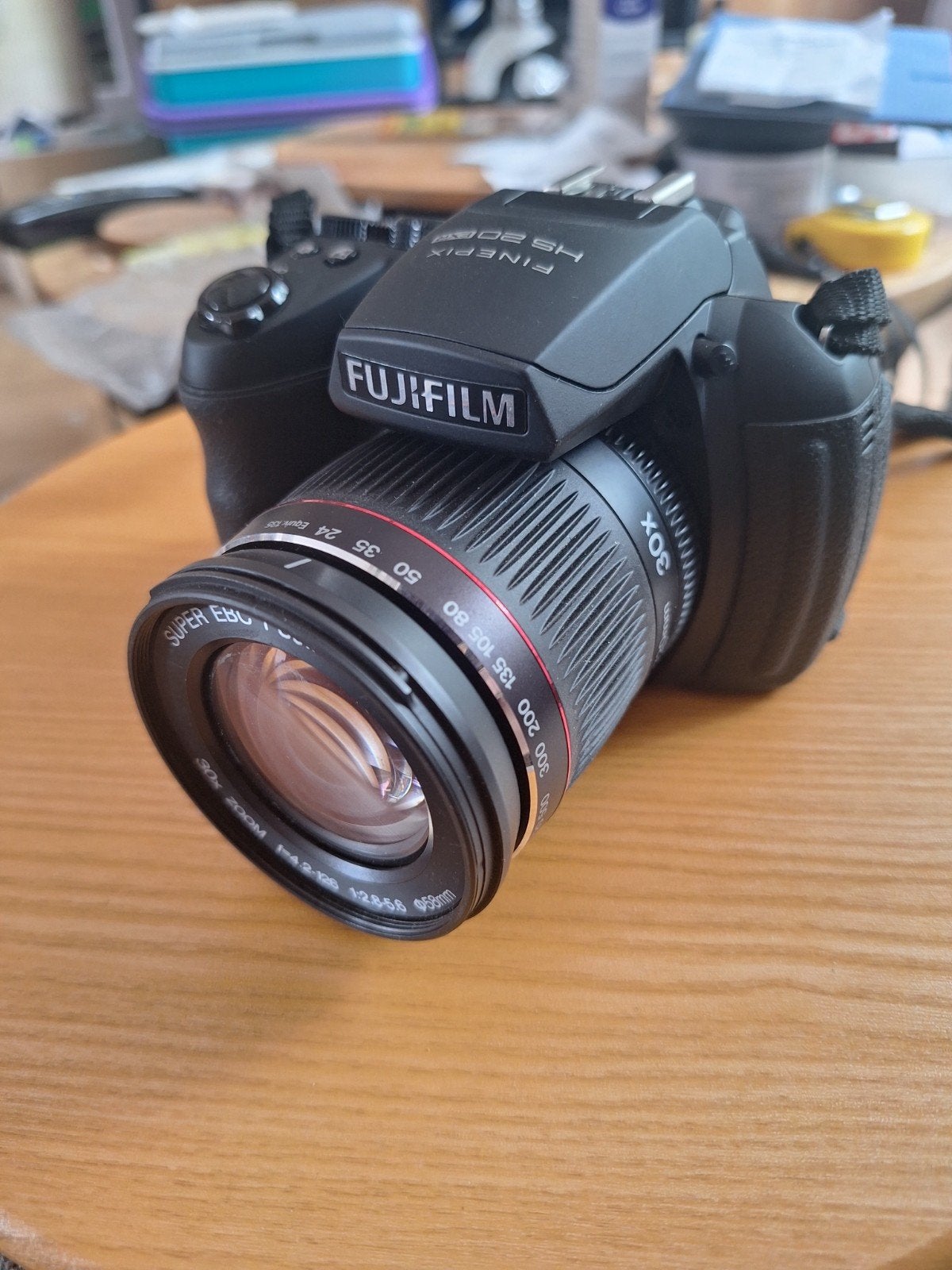 Fujifilm FinePix HS20 EXR Bridgecamera - 30x optische zoom, Audio, Tv en Foto, Fotocamera's Digitaal, Gebruikt, Handleiding, Ophalen of Verzenden