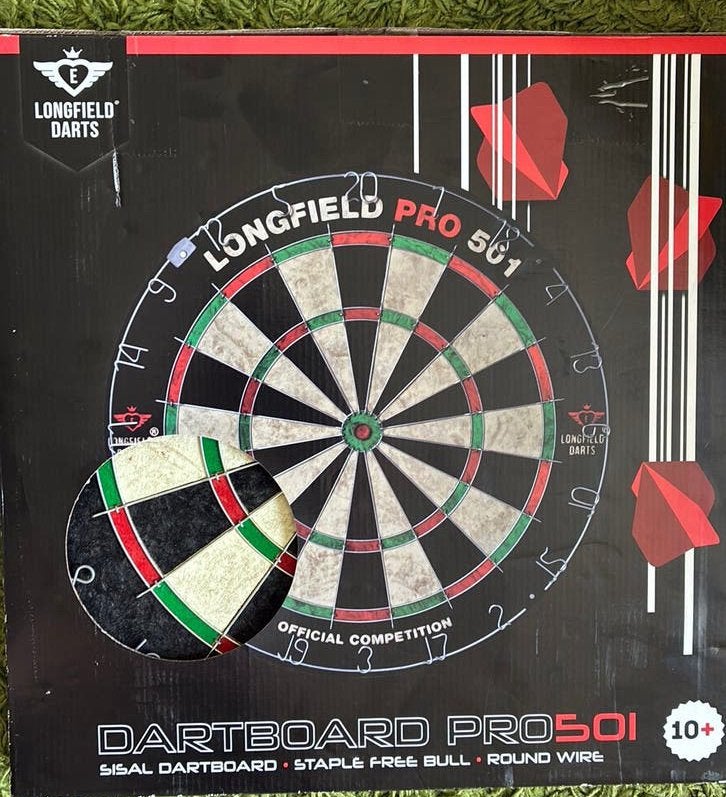 Dartbord nieuw in doos, Sport en Fitness, Darts, Ophalen, Nieuw, Dartbord