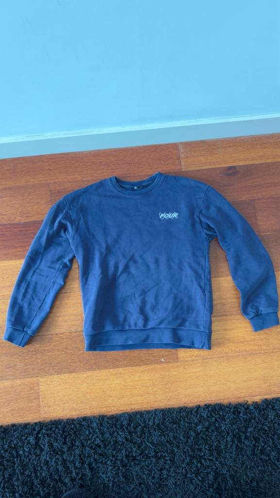 Four amsterdam trui donker blauw 14jr, Kleding | Heren, Truien en Vesten, Ophalen of Verzenden, Zo goed als nieuw, Overige maten