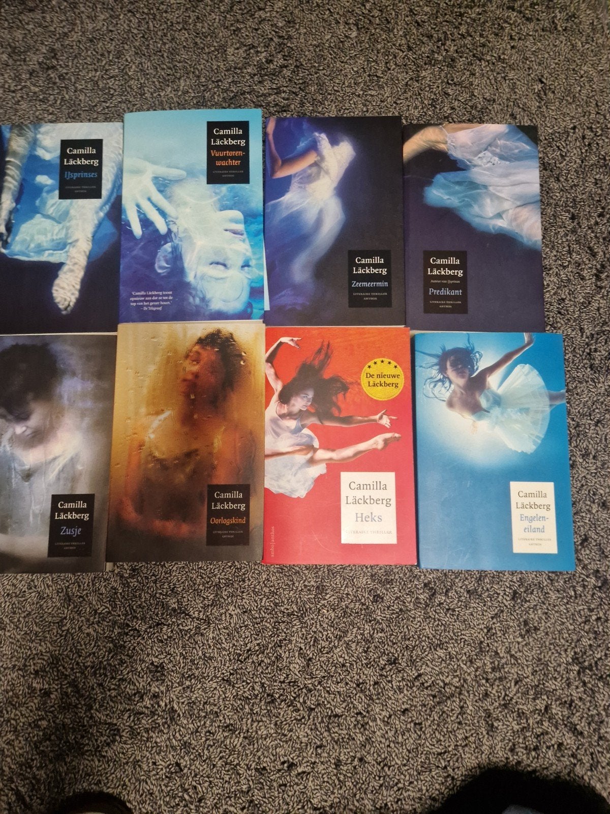 Camilla Läckberg boeken - 8 thrillers, Boeken, Ophalen, Gelezen, Camilla Läckberg, Scandinavië