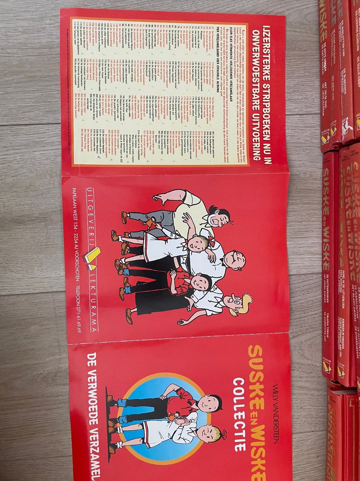 complete lekturama serie suske en wiske, Complete serie of reeks, Ophalen, Gelezen, Willy Vandersteen