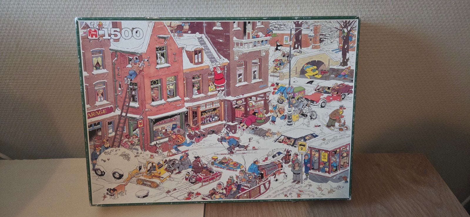 Jan van Haasteren Puzzel - Streetlife (1500 stukjes), Hobby en Vrije tijd, Denksport en Puzzels, Ophalen of Verzenden, 500 t/m 1500 stukjes