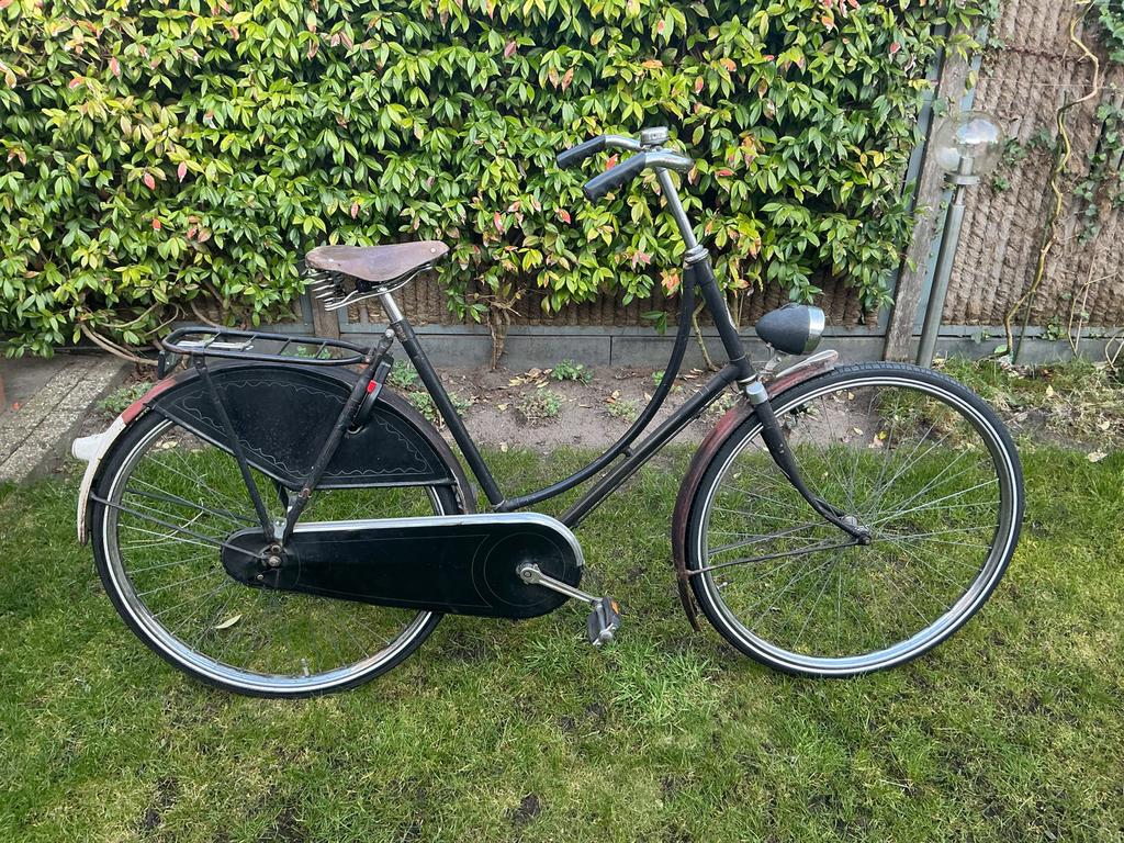 Oude Gazelle Omafiets, Fietsen en Brommers, Fietsen | Dames | Omafietsen, 50 tot 53 cm, Ophalen, Gebruikt