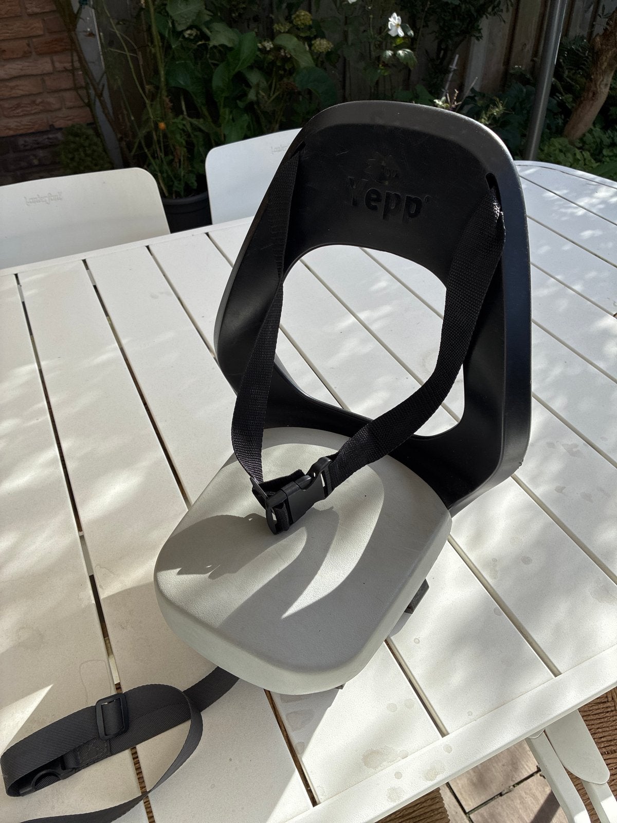 Thule Yepp Maxi Junior  Fietsstoeltje, Fietsen en Brommers, Ophalen of Verzenden, Gebruikt, 15 t/m 36 kg, Achterzitje